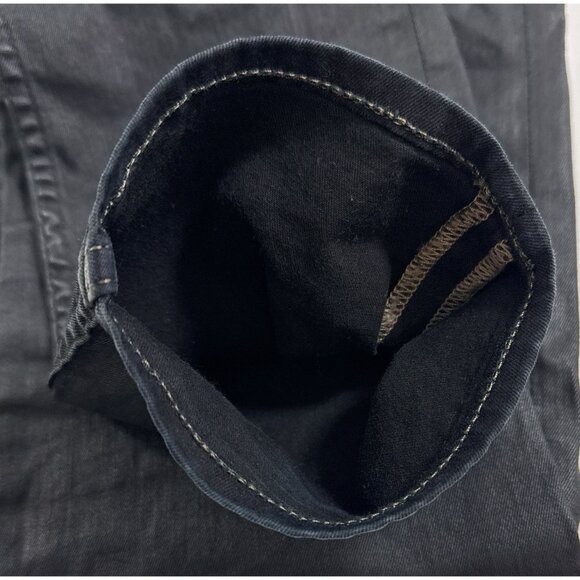 Rick Owens DRKSHDW Waxed Detroit Cut Jeans Sz 29x29 Slim Fit Stretch Denim Italy - Picture 15 of 16